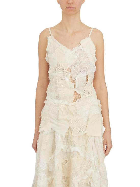 25SS YEUNG CHIN 민소매 티셔츠 LCYS707CREAM WHITE