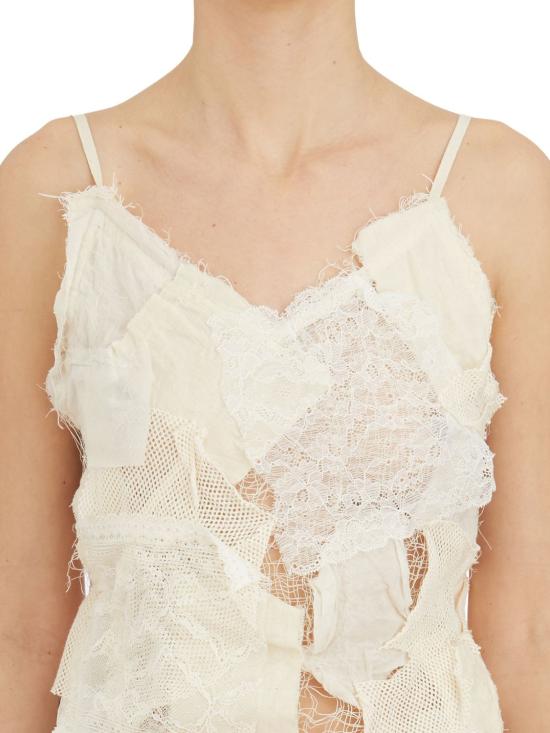 25SS YEUNG CHIN 민소매 티셔츠 LCYS707CREAM WHITE - YEUNG CHIN