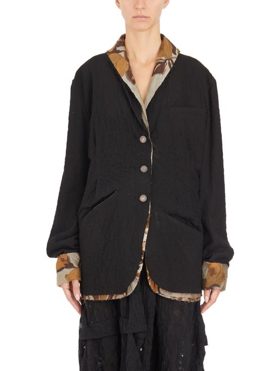 24FW CHIAHUNG SU 자켓 IAW24FJ30CVNW BLACK