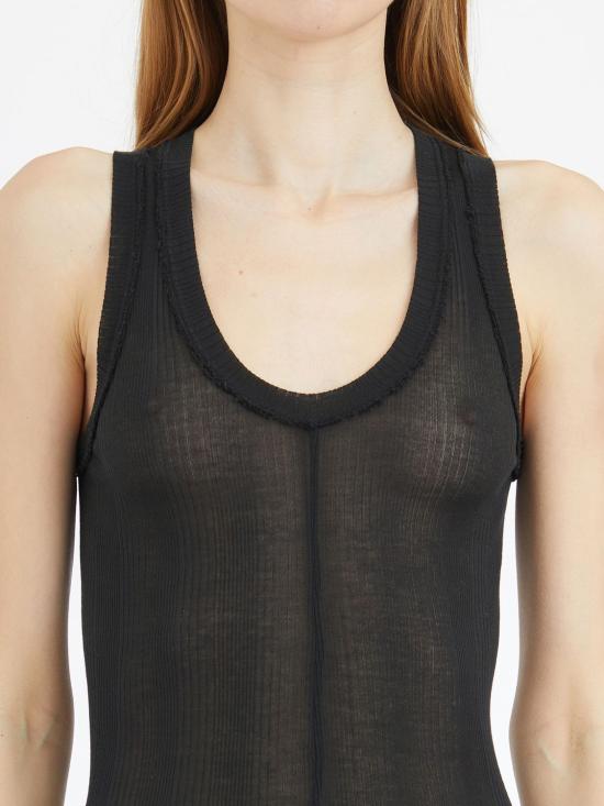 25SS 마크르비앙 민소매 티셔츠 L2801NOIR BLACK - MARC LE BIHAN