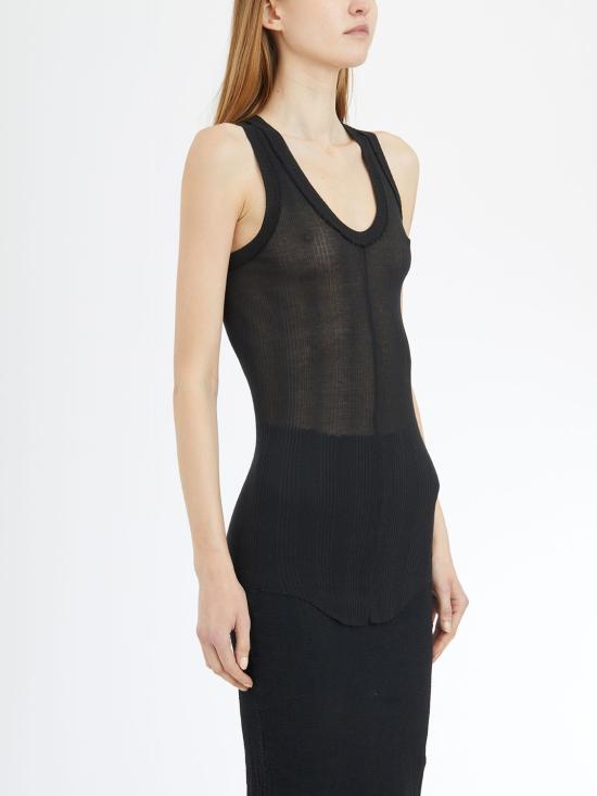 25SS 마크르비앙 민소매 티셔츠 L2801NOIR BLACK - MARC LE BIHAN