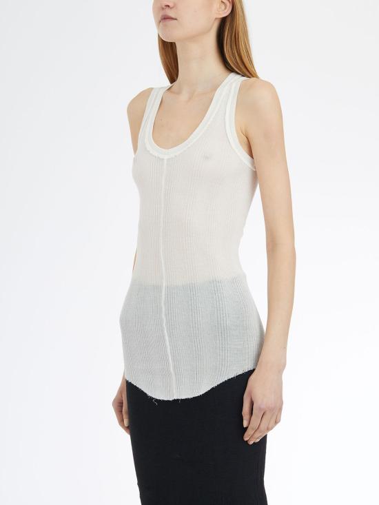 25SS 마크르비앙 민소매 티셔츠 L2801BLANC WHITE - MARC LE BIHAN