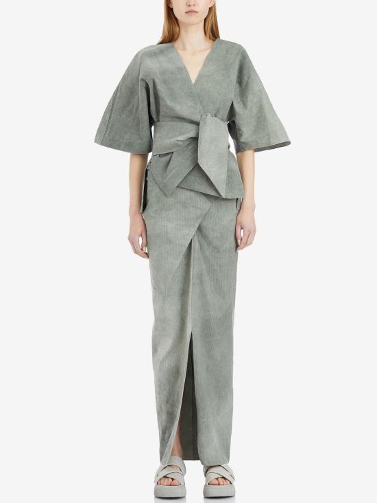 25SS 코타나 롱 스커트 LA2263AQUA GREEN - CORTANA