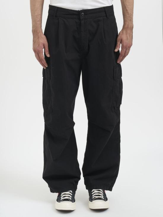 25FW 칼하트 WIP 스트레이트 팬츠 MI03556589GD BLACK