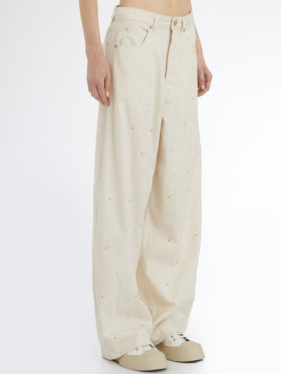 25SS 마르니 스트레이트 팬츠 LPAJD0586S0USCX58RIW08 CREAM - MARNI