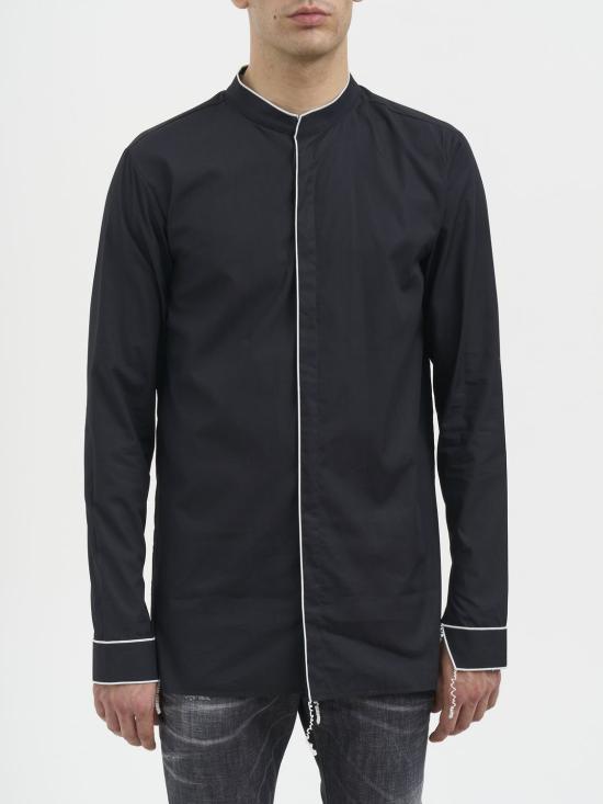  노스트라싼티시마 긴팔 셔츠 QC39 BLACK