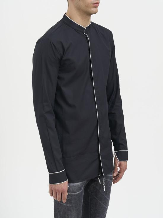  노스트라싼티시마 긴팔 셔츠 QC39 BLACK - NOSTRASANTISSIMA