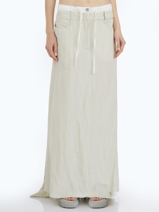 25SS 마스나다 스커트 L7803BONE BEIGE