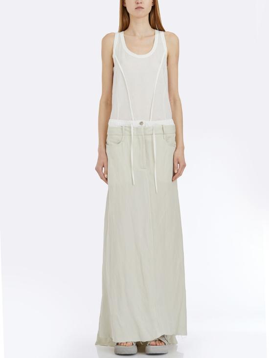 25SS 마스나다 스커트 L7803BONE BEIGE - MASNADA