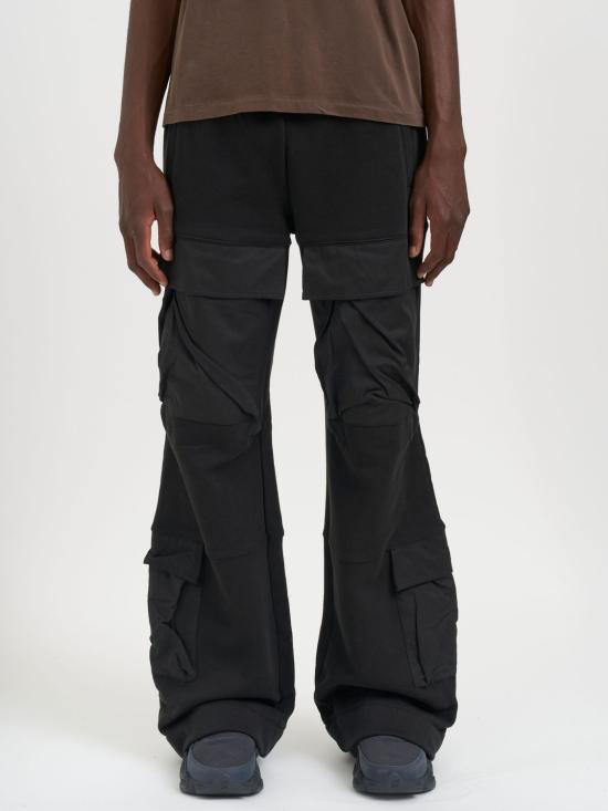  엔타이어 스튜디오 스트레이트 팬츠 MES2341SO BLACK