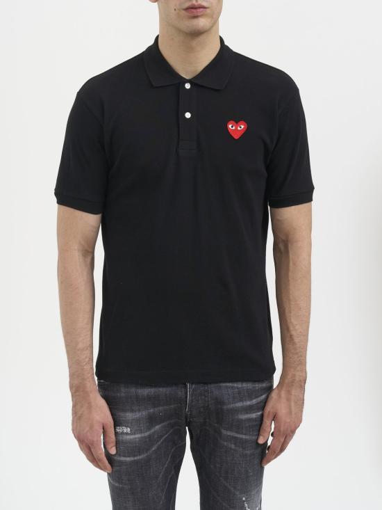  꼼데가르송 폴로 티셔츠 LAXT006051 BLACK