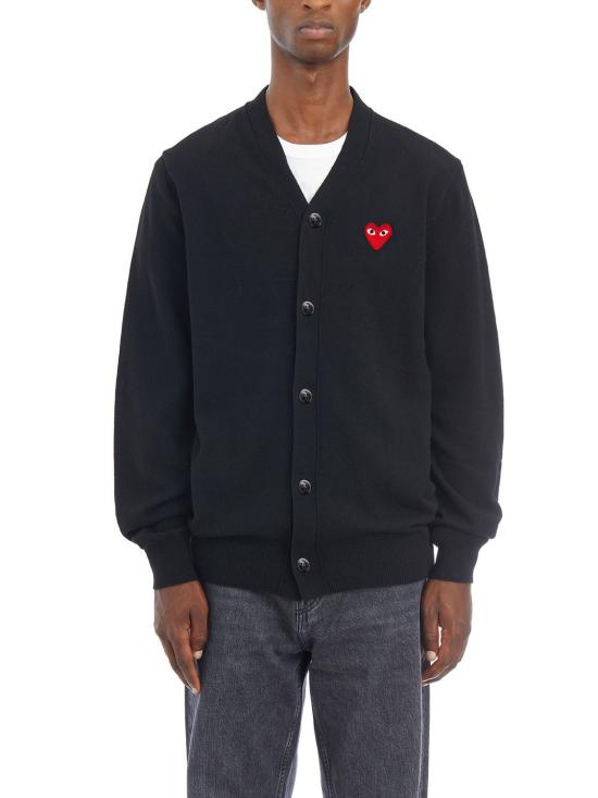  꼼데가르송 가디건 LAXN008051 BLACK