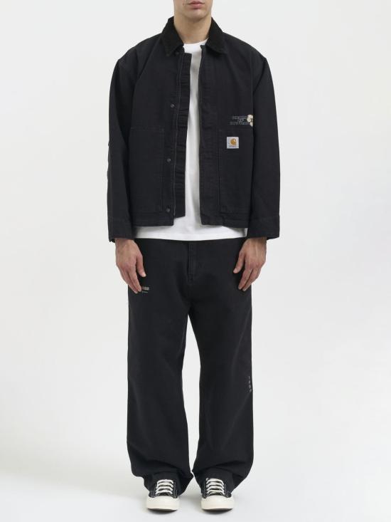 25FW 칼하트 WIP 스트레이트 팬츠 MI0355608960 BLACK - CARHARTT WIP