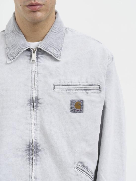 25FW 칼하트 WIP 데님 자켓 MI03555500E5F BLACK - CARHARTT WIP