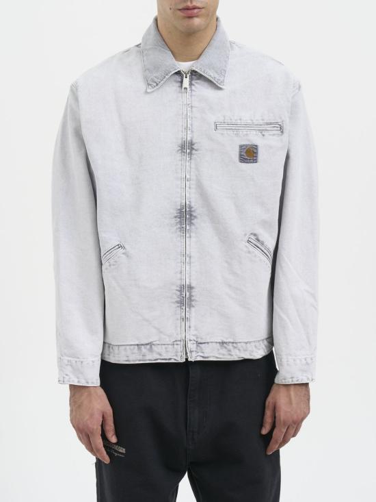 25FW 칼하트 WIP 데님 자켓 MI03555500E5F BLACK