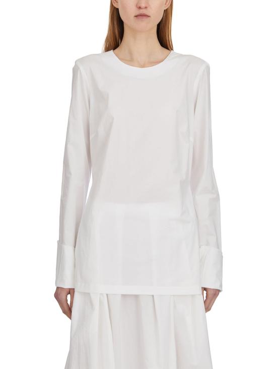 25SS 더 레이티스트 블라우스 LTLW04000T0195ABTPT0001 WHITE