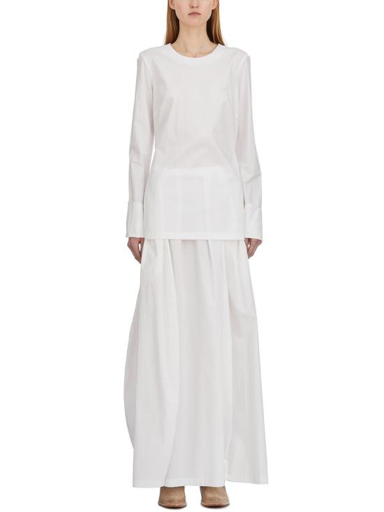 25SS 더 레이티스트 블라우스 LTLW04000T0195ABTPT0001 WHITE - THE LATEST