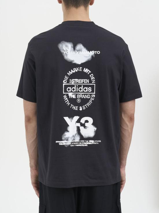 25FW 와이쓰리 반팔 티셔츠 MJX4745 BLACK - Y-3