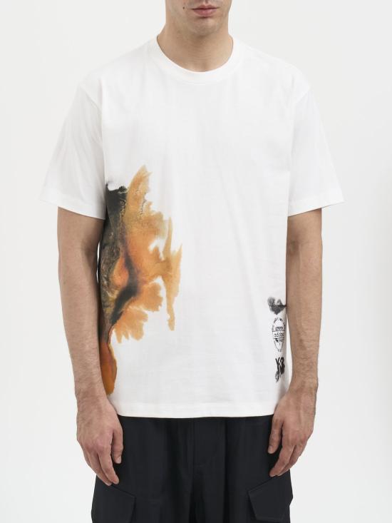 25FW 와이쓰리 반팔 티셔츠 MJX4744 WHITE