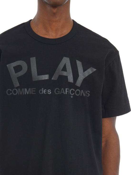 꼼데가르송 반팔 티셔츠 LAXT188051 BLACK - COMME DES GARCONS