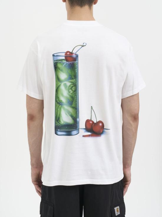 25FW 칼하트 WIP 반팔 티셔츠 MI03520802XX WHITE - CARHARTT WIP