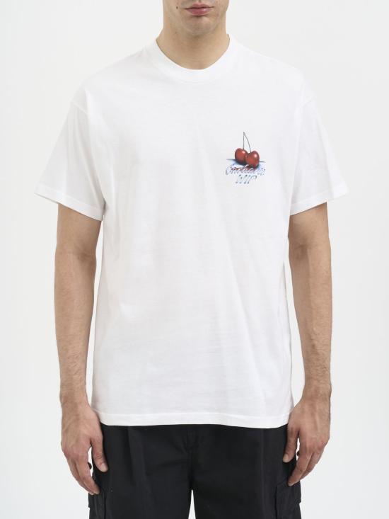 25FW 칼하트 WIP 반팔 티셔츠 MI03520802XX WHITE