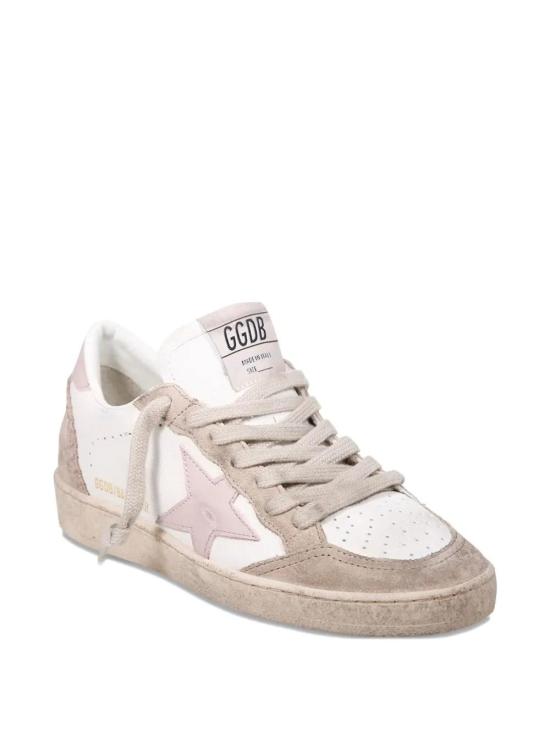 25FW 골든구스 스니커즈 GWF00117F007480 11858 WHITE PINK BEIGE - GOLDEN GOOSE