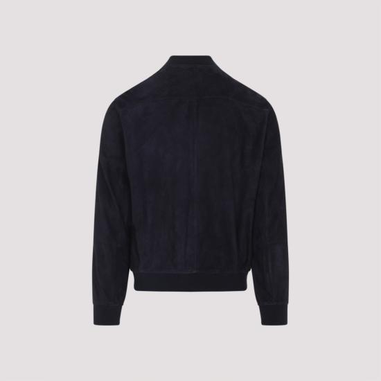 25FW 브루넬로 쿠치넬리 봄버 자켓 MPCFN2043 C4254 BLUE - BRUNELLO CUCINELLI