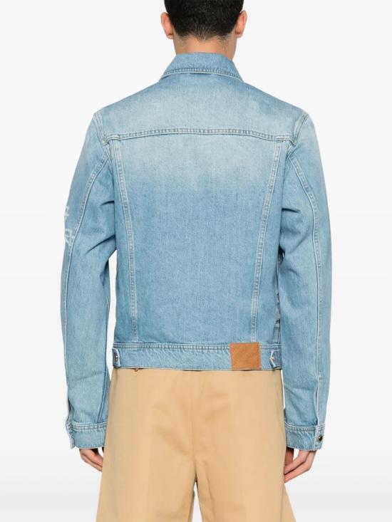 25SS 카사블랑카 데님 자켓 MS25JK343 01 - CASABLANCA