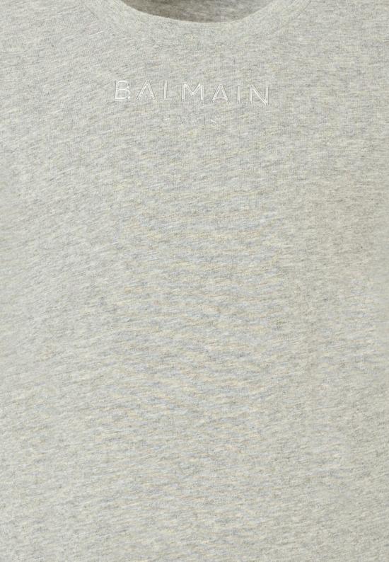  [키즈] 발망 티셔츠 BT8Q41 Z0207 904 GREY - BALMAIN
