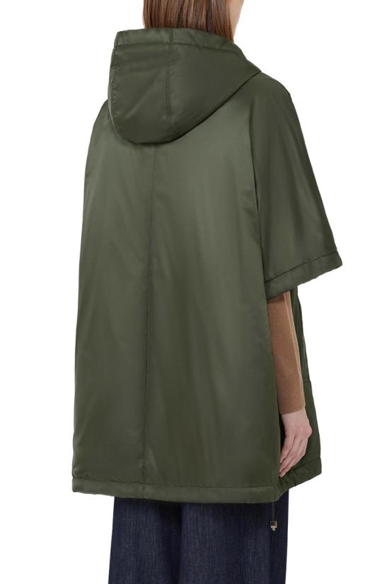 25FW 막스마라 더 큐브 케이프 패딩 자켓  2529736024600087 GREEN - MAXMARA THE CUBE