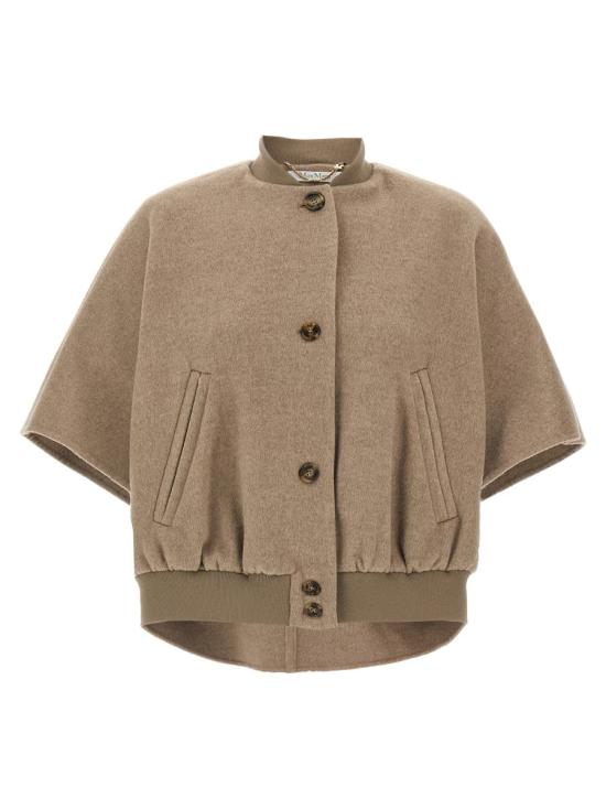 25FW 막스마라 봄버 자켓  2524736131600001 Beige