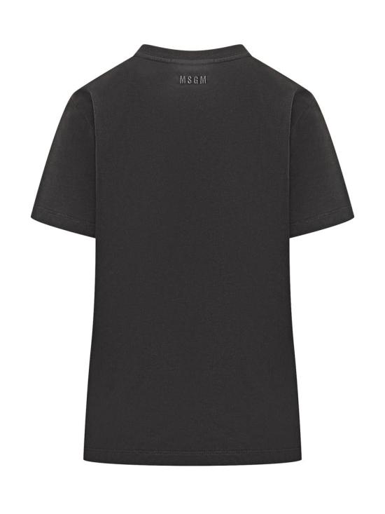 25FW 엠에스지엠 반팔 티셔츠 3941MDM82257798 99 Black - MSGM