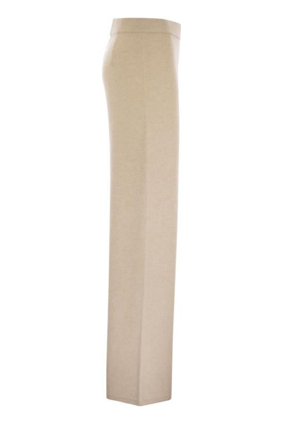 25FW 막스마라 스튜디오 스트레이트 팬츠 2526336012600 002 Beige - MAX MARA STUDIO