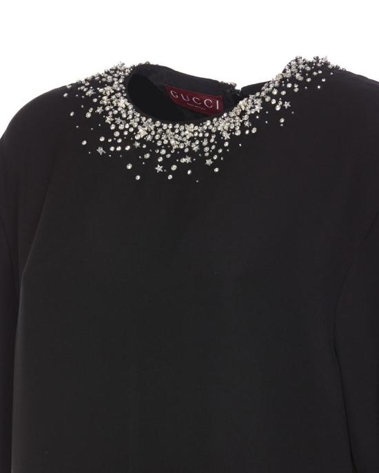 25SS 구찌 원피스 811661ZAQ1L1000 Black - GUCCI