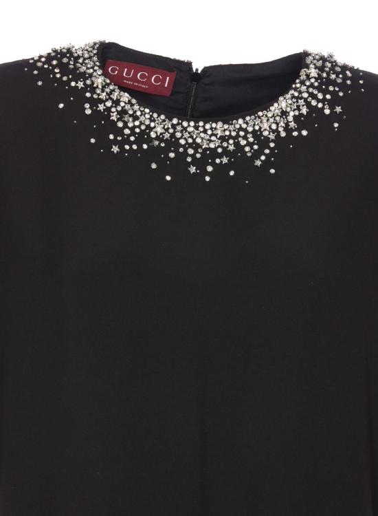 25SS 구찌 원피스 811661ZAQ1L1000 Black - GUCCI