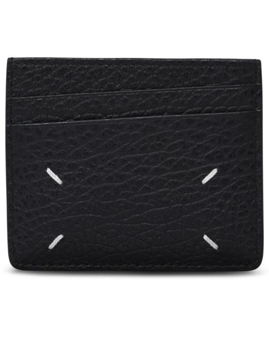  마르지엘라 4스티치 카드 홀더 SA1VX0006 P4455 T8013 Black