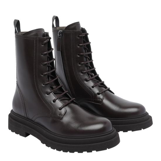 25FW 브루넬로 쿠치넬리 부츠 MZOLG3036PC8279 BROWN - BRUNELLO CUCINELLI