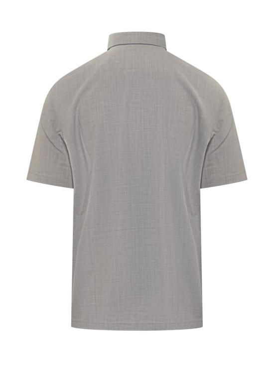 25FW 브루넬로 쿠치넬리 반팔 셔츠 MM6701301F CPY01 GREY - BRUNELLO CUCINELLI