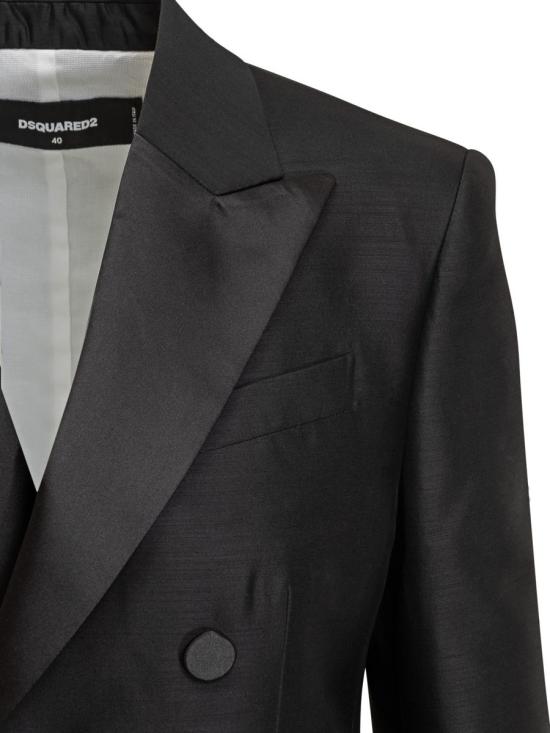 25FW 디스퀘어드2 숏 원피스 S75FT0267D35205 900 Black - DSQUARED2