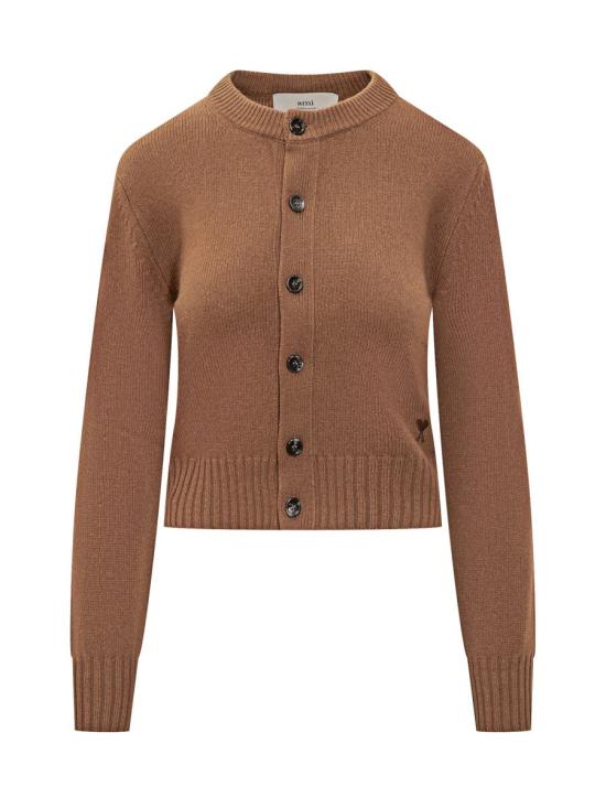 25FW 아미 가디건 H25FKC364005 216H25 BROWN