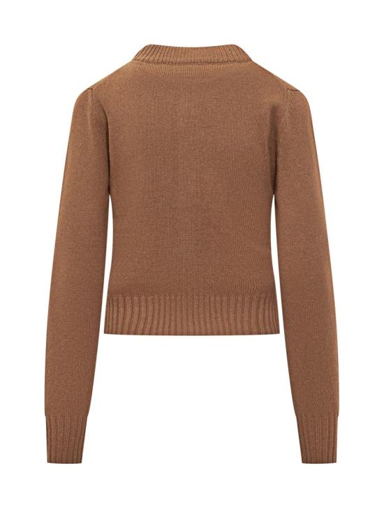 25FW 아미 가디건 H25FKC364005 216H25 BROWN - AMI