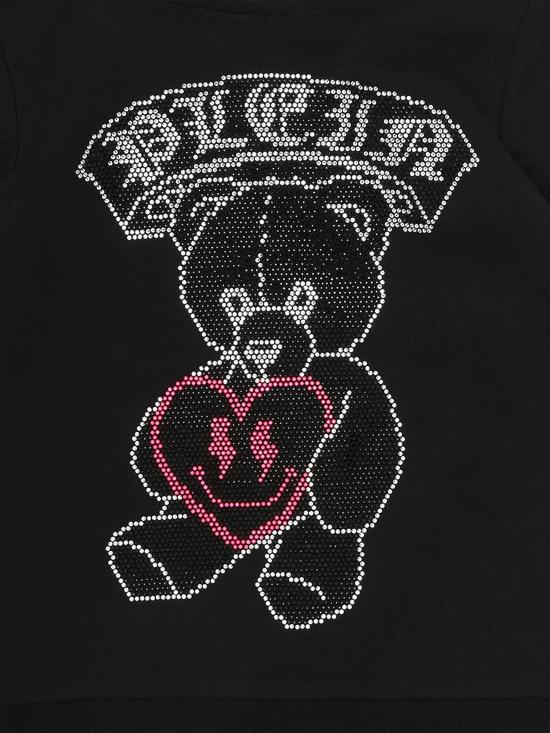  [키즈] 필립 플레인 풀오버 GJB0327PJO002N 02 BLACK - PHILIPP PLEIN