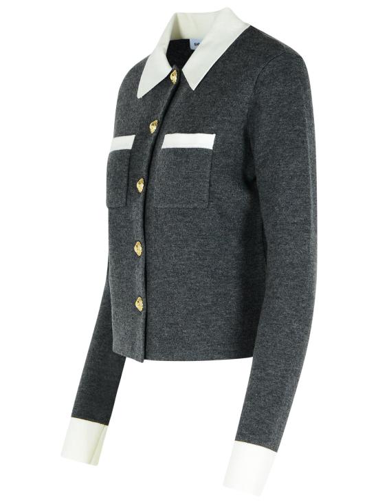 25FW 셀프 포트레이트 가디건 PF25 048C GRGREY Grey - SELF PORTRAIT