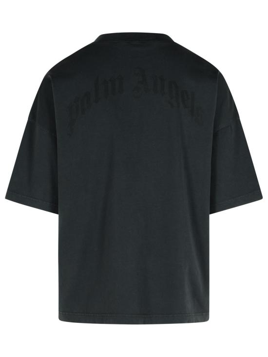 25FW 팜앤젤스 반팔 티셔츠 PMAA10HF25JER0011310 Black - PALM ANGELS