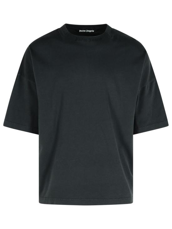 25FW 팜앤젤스 반팔 티셔츠 PMAA10HF25JER0011310 Black