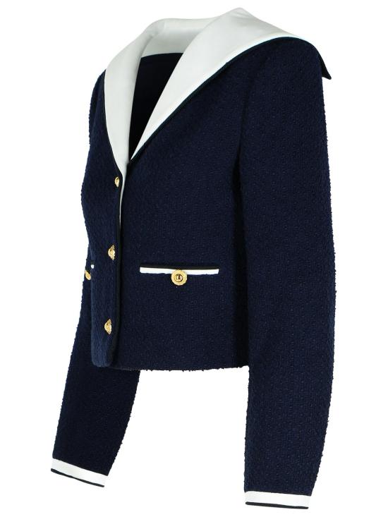 25FW 셀프 포트레이트 자켓 PF25 034J BLBLUE Blue - SELF PORTRAIT