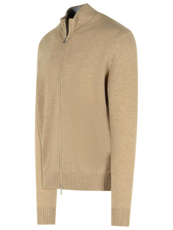 25FW 그랑싸쏘 집업 니트 23123 15521030 Beige - GRAN SASSO