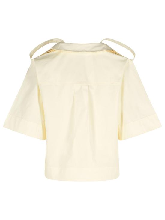 25FW 가니 블라우스 W0690135 Ivory - GANNI