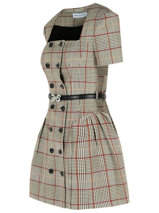 25FW 셀프 포트레이트 숏 원피스 AW25 082SA BRBROWN Brown - SELF PORTRAIT